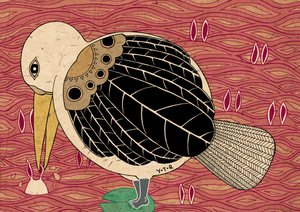 獲物、2012（ミックスメディア）
